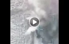 ویدیو/ لحظه حمله هوایی بالای مواضع طالبان در ولایت هرات