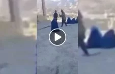 ویدیو/ دره زدن زنان توسط طالبان