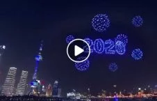 ویدیو/ مراسم متفاوت آغاز سال ۲۰۲۰ عیسوی در چین