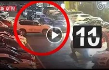 ویدیو/ اقدام ناشیانه دریور زن در پارکینگ