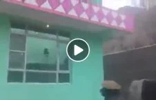 ویدیو/ تخريب يک مكتب در ولايت لوگر توسط طالبان