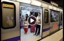 ویدیو/ عاقبت ورود مردان هندی به قسمت زنان در قطار
