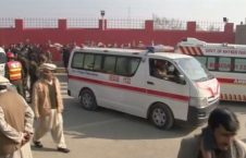 پاکستان امبولانس 226x145 - برخورد مرگبار قطار با بس مسافربری در پاکستان