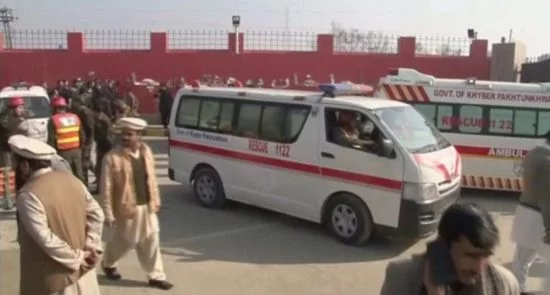 وقوع یک انفجار در شهر پشاور پاکستان