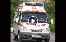 ویدیو/ تصادف وحشتناک امبولانس با یک عابر پیاده
