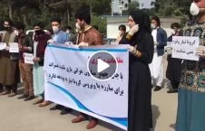ویدیو/ تجمع جوانان هراتی در اعتراض به عدم حمایت حکومت در مبارزه با کرونا