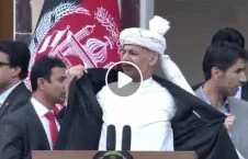 ویدیو/ حمله به مراسم تحلیف اشرف غنی در ارگ