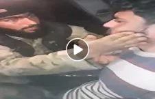 ویدیو/ برخورد ظالمانه نیروهای ترکیه با عسکر اردوی ملی سوریه