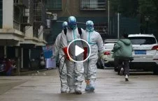 ویدیو/ لحظه فرار مریض کرونایی از قرنطینه