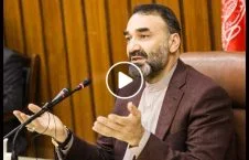ویدیو/ خسارت وارده به موتر عطا محمد نور در حمله به ارگ