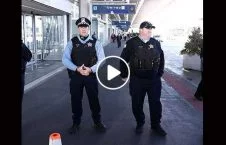 ویدیو/ درگیری پولیس با یک مسافر در میدان هوایی