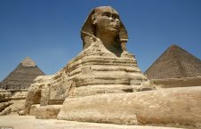 ابوالهول 226x145 - کشف جدید هنگام ضدعفونی کردن منطقه اهرام سه‌گانه مصر