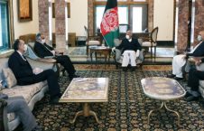 دیدار رییس جمهور غنی با نماینده خاص وزارت خارجه ایران در امور افغانستان