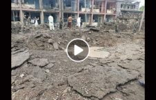ویدیو/ خسارات برجا مانده از حمله انتحاری طالبان در پکتیا