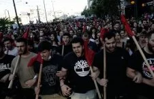 تصاویر/ مظاهره هزاران نفری در یونان