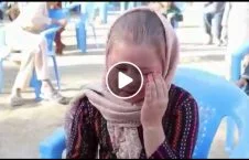 ویدیو/ اشک های دختری که طالبان پدرش را به شهادت رسانيده اند