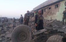 طالبان غزنی 1 226x145 - تصاویر/ خسارات به جا مانده از حمله طالبان بر ولسوالی ده‌یک غزنی