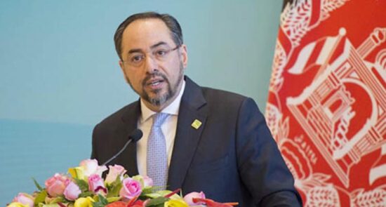 صلاح‌الدین ربانی 550x295 - مخالفت وزیر امور خارجه پیشین افغانستان با روند کنونی گفتگوهای صلح