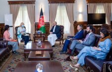 محمد حنیف اتمر آلیسون بلیک 226x145 - دیدار سرپرست وزارت امور خارجه با سفیر بریتانیا در کابل