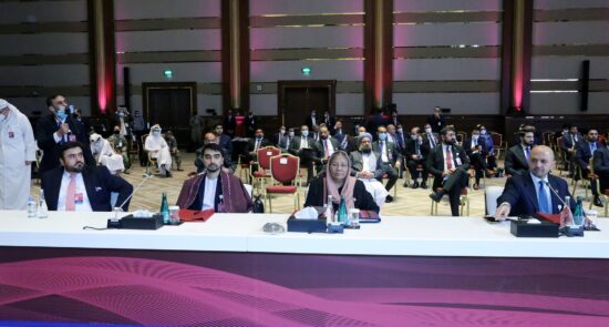 مذاکرات بین الافغانی قطر 7 550x295 - یک پرسش مهم از هیئت مذاکره‌کننده حکومت افغانستان با طالبان!