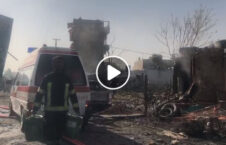 ویدیو/ لحظه انفجار‌ مهیب بالای کاروان امرالله صالح
