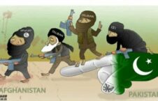 پاکستان تروریزم 226x145 - کاریکاتور/ اشتباه کلان حکومت در مذاکرات!