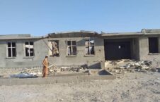 تصاویر/ تخریب یک مکتب تازه احداث شده توسط طالبان در کندهار
