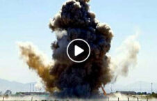 ویدیو انفجار ماین اردوی ملی 226x145 - ویدیو/ انفجار ماین کنار جاده ای توسط نیروهای اردوی ملی