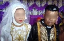 ازدواج یک دختر ۱۳ ساله با مرد ۴۸ ساله در فیلیپین + تصاویر
