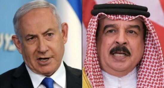 اسراییل بحرین 550x295 - سفر صدراعظم اسراییل به بحرین به‌ تعویق افتاد
