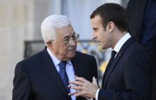 امانویل مکرون محمود عباس 226x145 - گفتگوی تلیفونی رییس جمهور فرانسه با رییس اداره خودگردان فلسطین