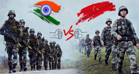 چین هند 550x295 - بالا گرفتن تنش‌ها میان چین و هند؛ قوای هوایی پکن به حالت آماده باش درآمد