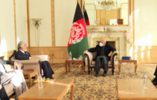 دیدار رییس جمهوری اسلامی افغانستان با رییس شورای عالی مصالحه ملی
