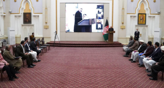 دیدار نمایندگان سکتور خصوصی با رییس جمهوری اسلامی افغانستان