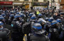 اعتراض مردم پاریس به قانون جدید دولت فرانسه درباره مهاجرت