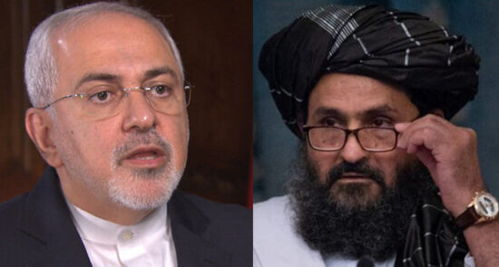 دیدار معاون سیاسی طالبان با وزیر امور خارجه ایران