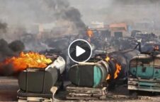 ویدیو/ سخنان متضررین در آتش‌سوزی گمرک اسلام قلعه هرات با حکومت