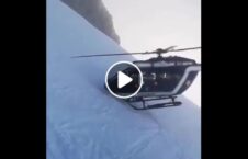 ویدیو/ مهارت باورنکردنی پیلوت در عملیات نجات یک اسکی باز زخمی
