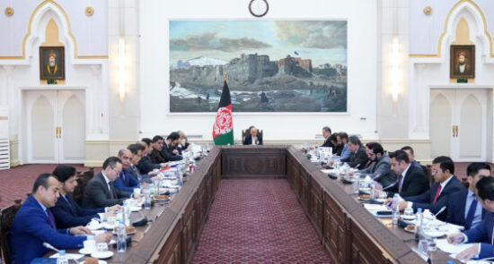 برگزاری جلسه شورای عالی اقتصادی تحت ریاست رییس جمهوری اسلامی افغانستان