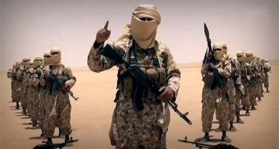 داعش 550x295 - ابراز نگرانی روسیه از فعالیت گروه تروریستی داعش در شمال افغانستان