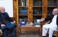 اشرف غنی حامد کرزی 1 226x145 - صلح افغانستان، محور گفتگوی اشرف غنی با حامد کرزی