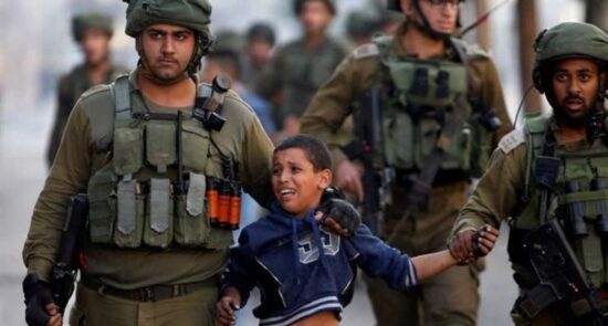 جنایات اسراییل 32 550x295 - مجوز صدراعظم اسراییل برای هدف قرار دادن باشنده گان فلسطینی