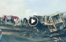 ویدیو/ خسارات برجای مانده از آتش‌سوزی در حوزه هفدهم امنیتی شهر کابل