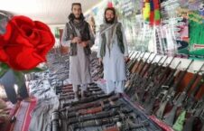 تسلیحات طالبان میدان وردک 226x145 - تصویر/ تسلیحات به غنیمت گرفته شده توسط طالبان در ولایت میدان وردک