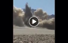 ویدیو/ لحظه انفجار تعمیر ولسوالی اناردره ولایت فراه توسط طالبان