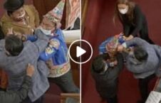 ویدیو فزیکی نماینده پارلمان بولیوی 226x145 - ویدیو/ درگیری فزیکی شدید بین نماینده گان پارلمان بولیوی