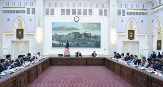 برگزاری جلسه شورای عالی اقتصادی در ارگ ریاست ریاست جمهوری