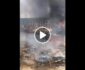 ویدیو/ آتش زدن بخشهایی از شهر کندز توسط طالبان