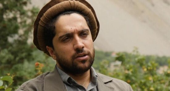 احمد مسعود 1 550x295 - پیام رهبر جبهه مقاومت ملی درباره اعلام کابینه طالبان