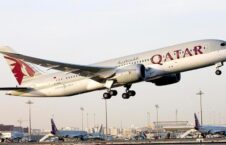 طیاره قطر 226x145 - ورود ده‌ها تن از فوتبالران افغان به قطر